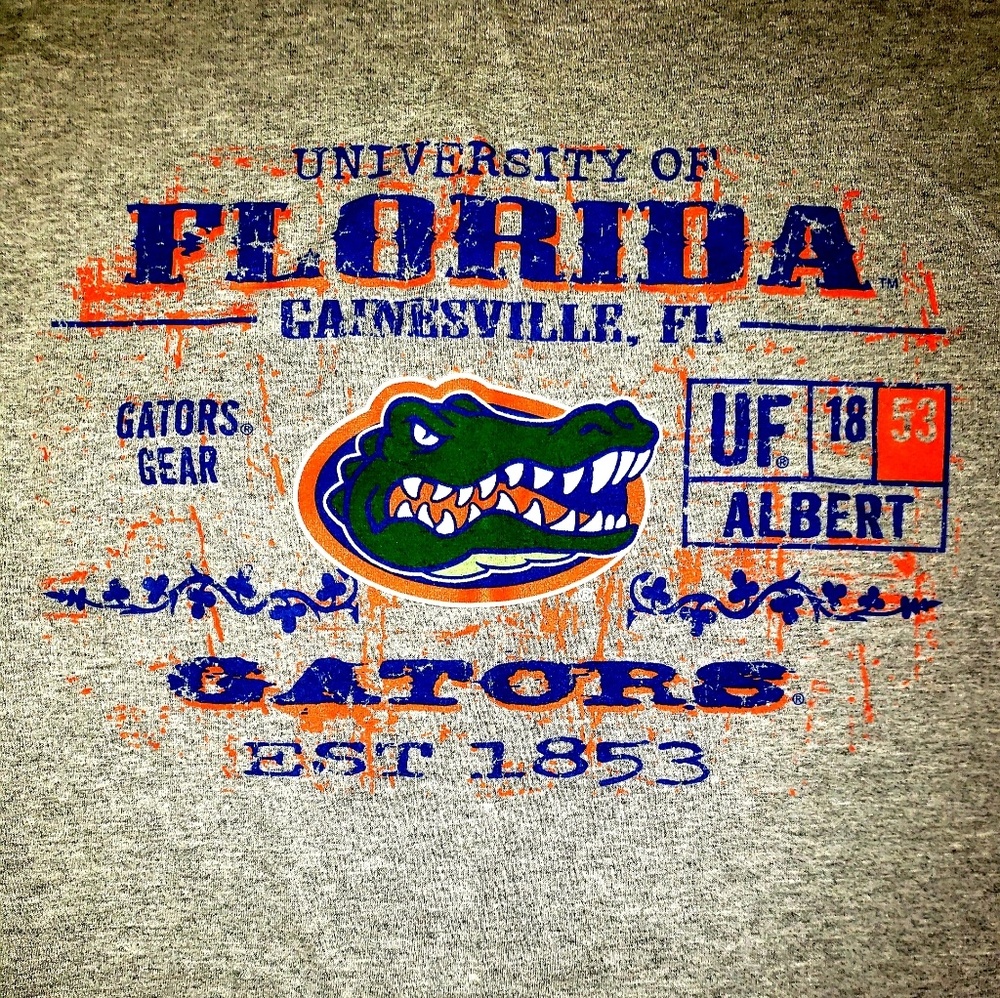 Official UF Gator T-shirt, Men, XL, NWOT